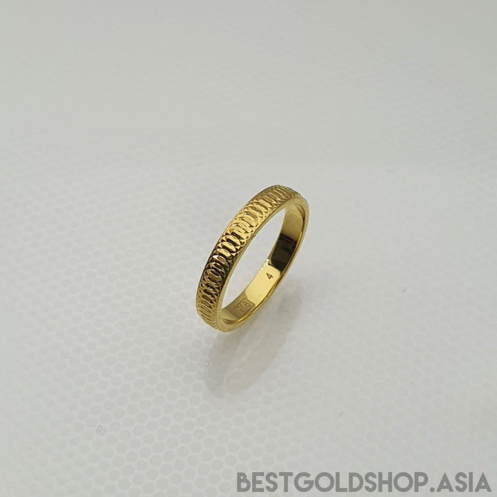 22K / 916 Gold Cutting Pinky Smooth finish V2 - Best Gold Shop 22k gold 22k gold ring 916 gold 916 gold