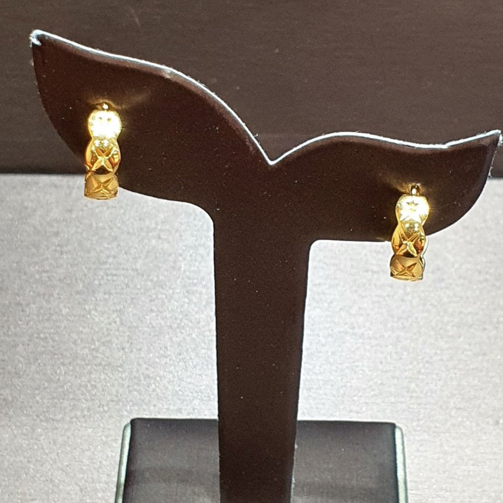 22K / 916 Gold Designer Earring V2 - Best Gold Shop 22k gold 22k gold earring 916 gold Earrings