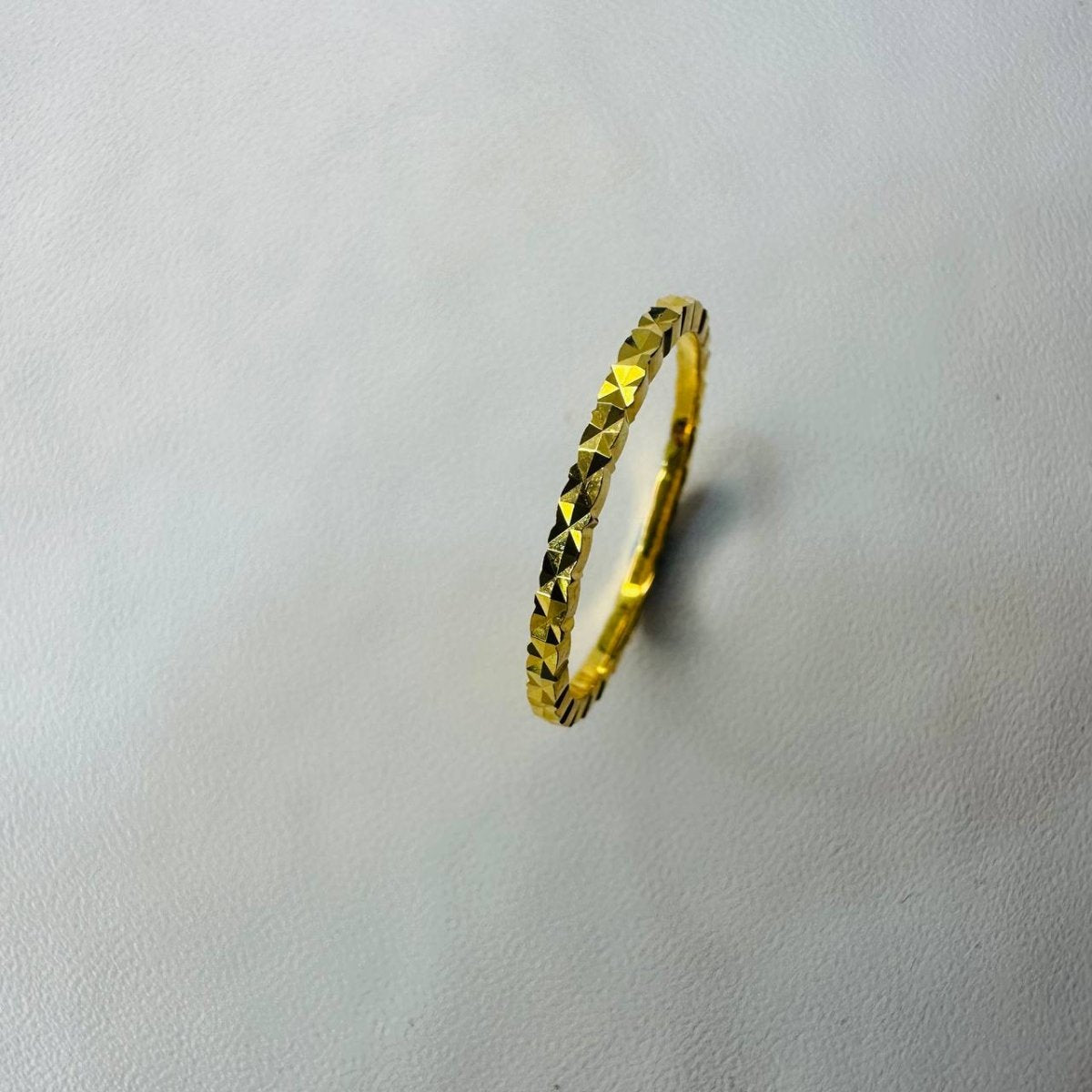 22k / 916 Gold Diamond Cut Pinky Ring - Best Gold Shop 22k gold 22k gold ring 916 gold Rings