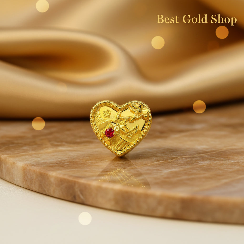 22K / 916 Gold Different Design 0.13 to 0.25 grams Weight Pendants and Charms - 22k gold pendant Charms & Pendants