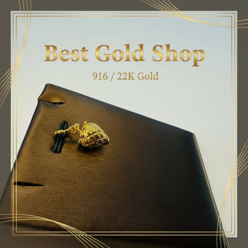 22K / 916 Gold Different Design 0.13 to 0.25 grams Weight Pendants and Charms - 22k gold pendant Charms & Pendants