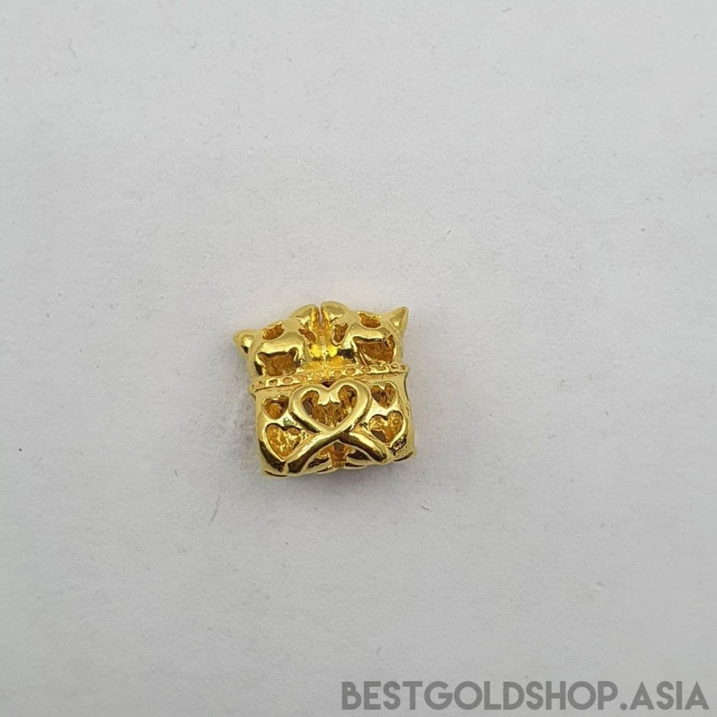 22k / 916 Gold double cat charm - Best Gold Shop 22k gold 22k Gold Charms 916 gold 916 gold