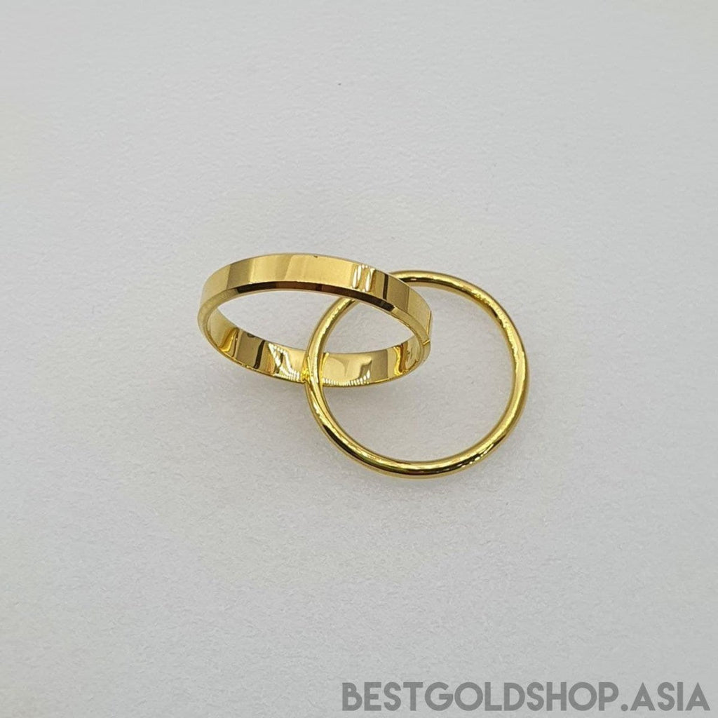 22k / 916 Gold Double Ring - Best Gold Shop 22k gold 22k gold ring 916 gold 916 gold