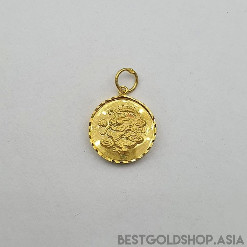 22k / 916 Gold Dragon Pendant - Best Gold Shop 22k gold 22k gold pendant 916 gold 916 gold