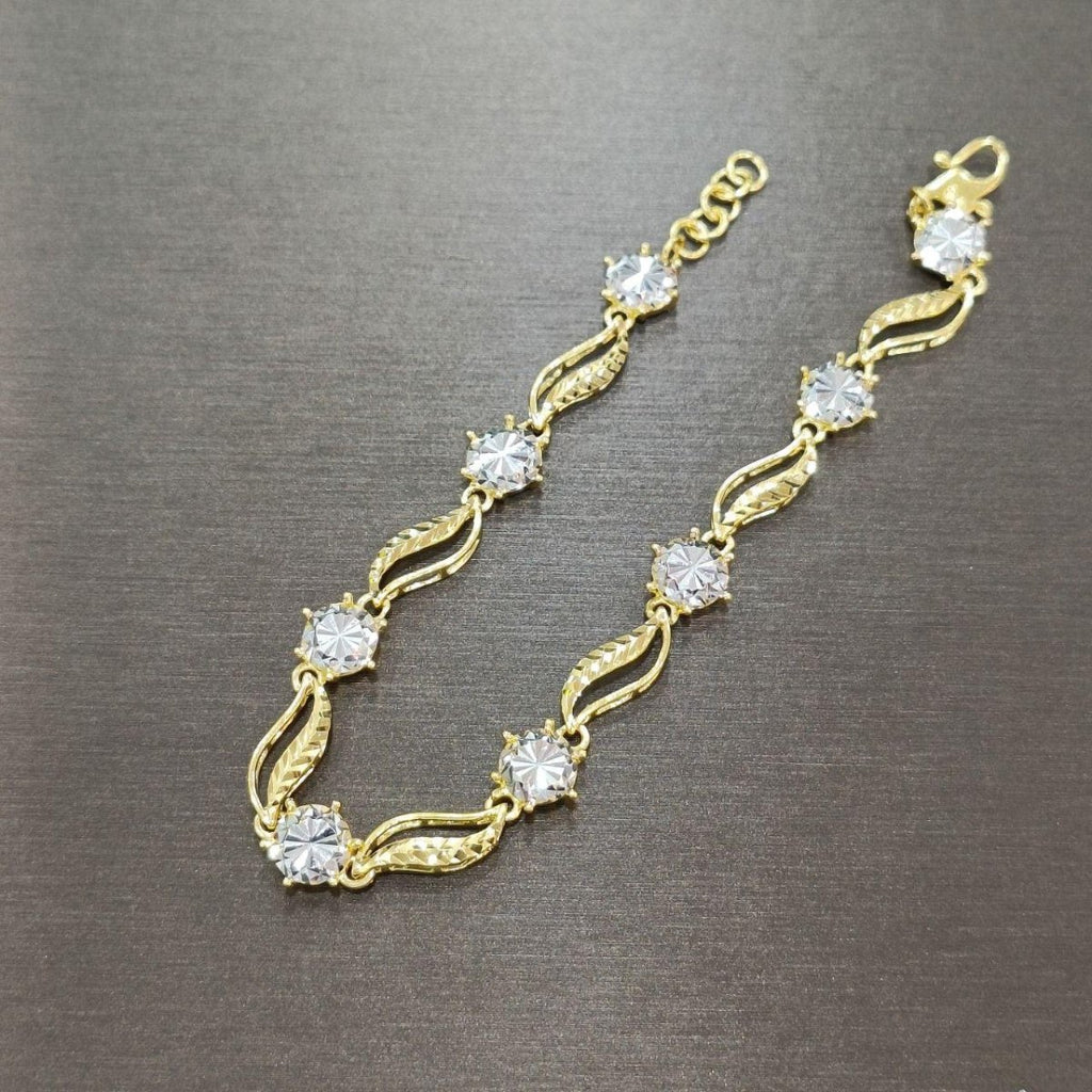 22k / 916 Gold Elegant Bracelet Single side - Best Gold Shop 22k gold 22k gold bracelet 916 gold Bracelets