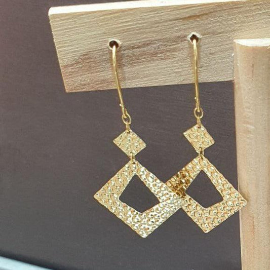 22K / 916 Gold Elegant Earring Design F - Best Gold Shop 22k gold 22k gold earring 916 gold Earrings