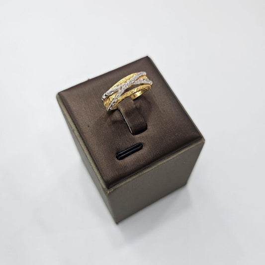 22k / 916 Gold Fancy Ring 2 Tone by Best gold Shop - Best Gold Shop 22k gold 22k gold ring 916 gold Rings