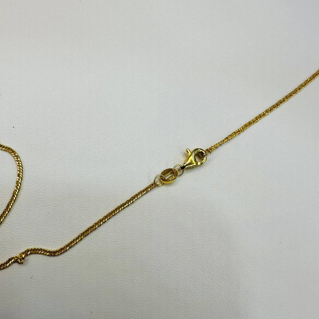 22K / 916 Gold Flat Box Necklace by Best Gold Shop - Best Gold Shop 22k gold 22k gold chain 22k gold necklace Necklaces