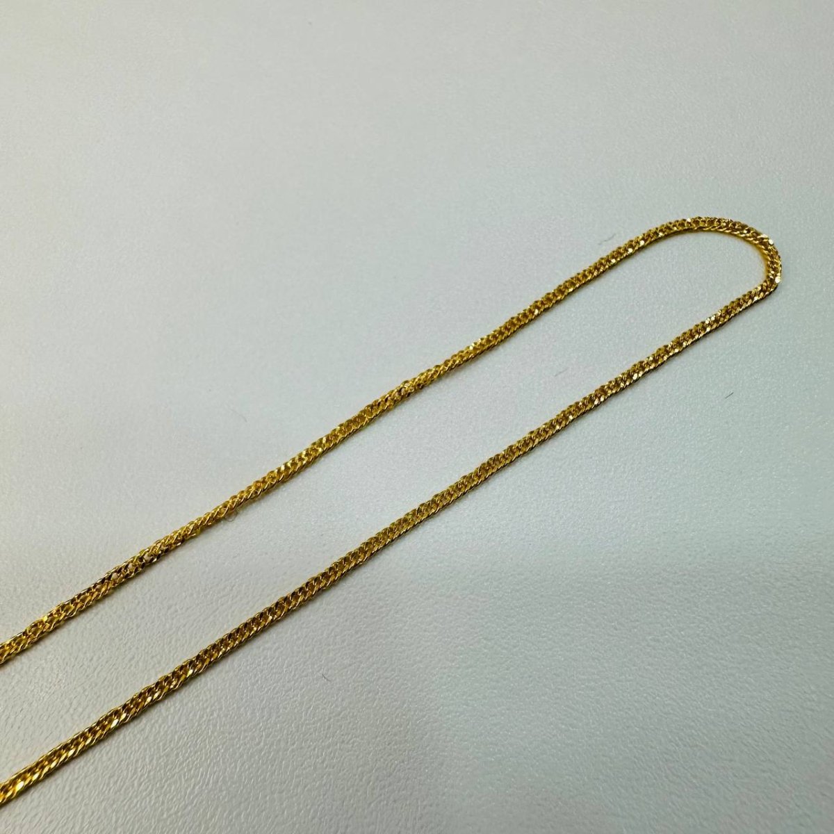 22K / 916 Gold Flat Box Necklace by Best Gold Shop - Best Gold Shop 22k gold 22k gold chain 22k gold necklace Necklaces