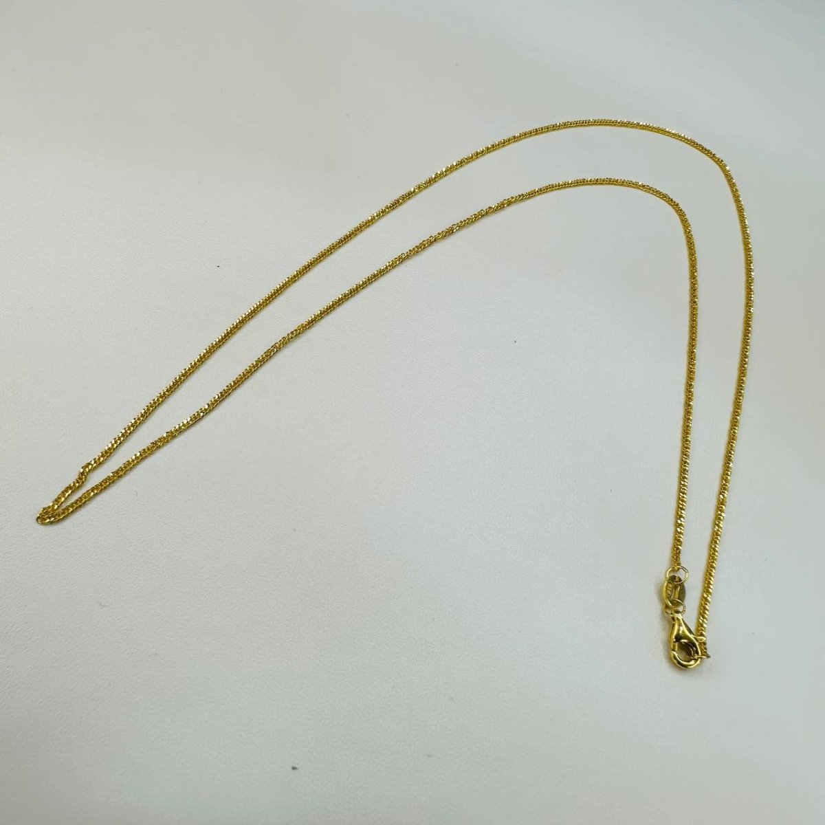 22k / 916 Gold Flat Light Weight Necklace by Best Gold Shop - Best Gold Shop 22k gold 22k gold necklace 916 gold Necklaces