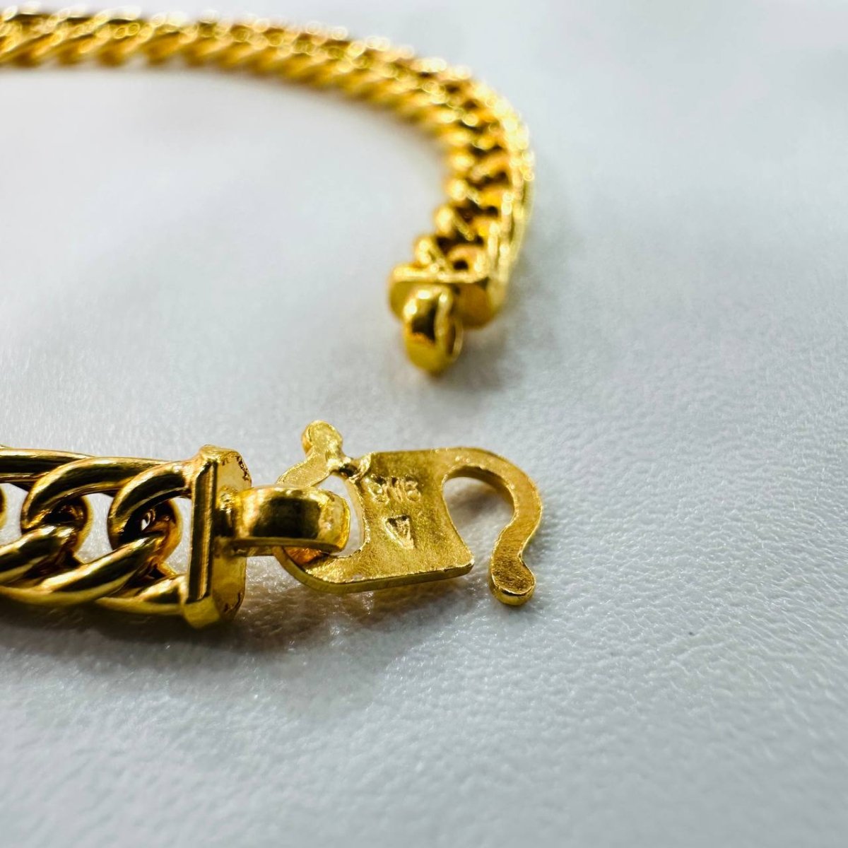 22k / 916 Gold Flat Spike Bracelet - Best Gold Shop 22k gold 22k gold bracelet 916 gold Bracelets