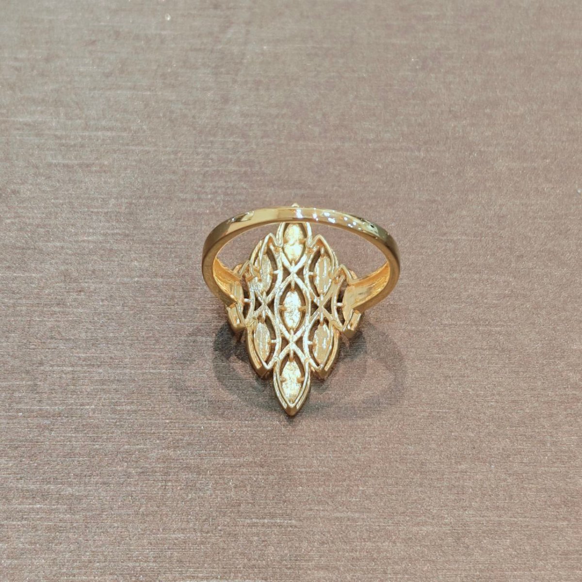 22k / 916 Gold Flower Design Ring V3 - Best Gold Shop 22k gold 22k gold ring 916 gold Rings