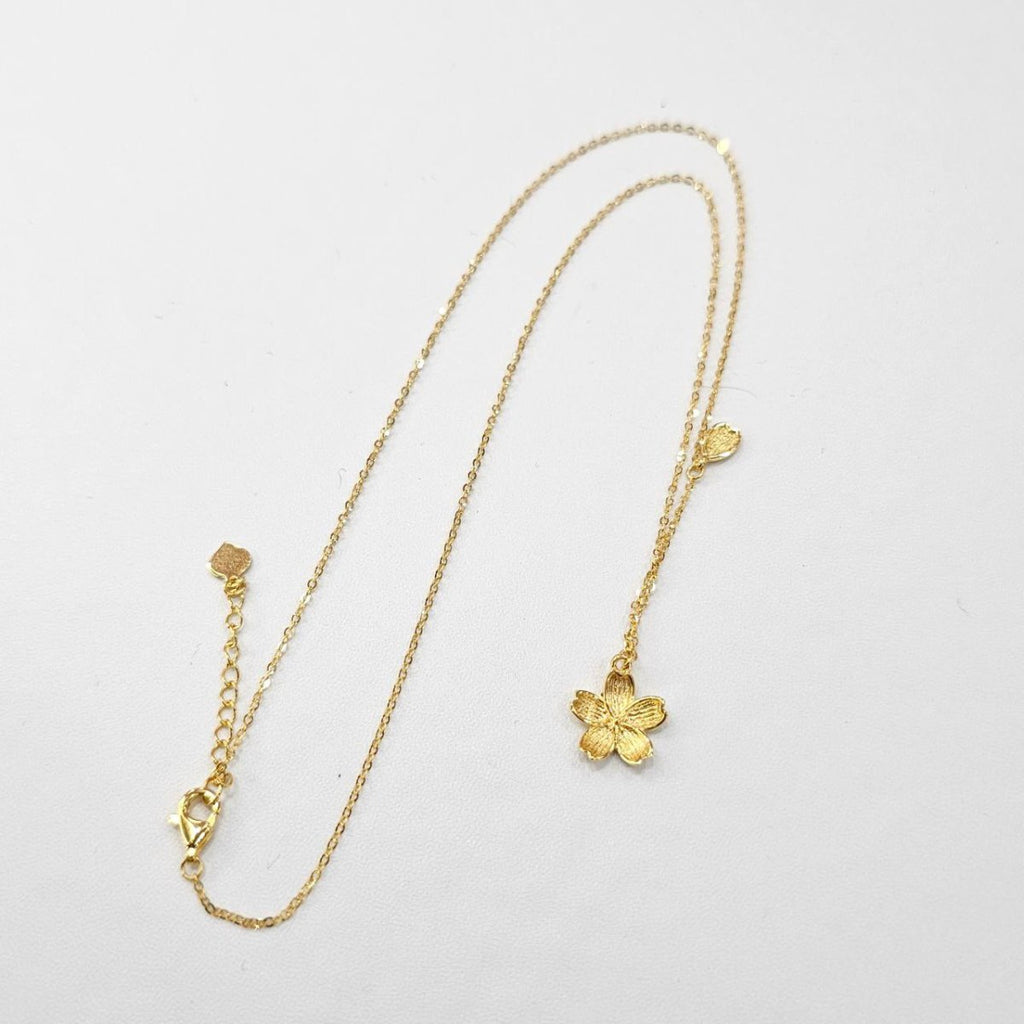 22k / 916 Gold Flower Necklace by Best Gold Shop - Best Gold Shop 22k gold 22k gold necklace 916 gold Necklaces