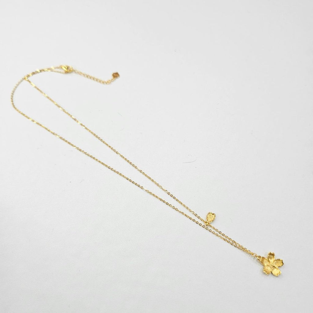 22k / 916 Gold Flower Necklace by Best Gold Shop - Best Gold Shop 22k gold 22k gold necklace 916 gold Necklaces