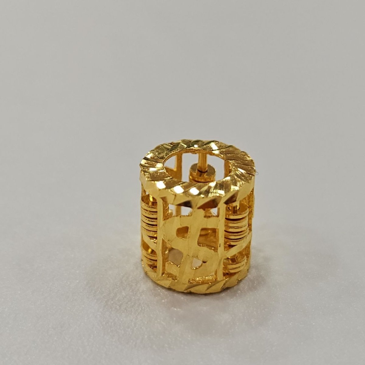 22k / 916 gold full abacus pendant / charms by Best Gold Shop - Best Gold Shop 22k gold 22k Gold Charms 22k gold pendant Charms & Pendants