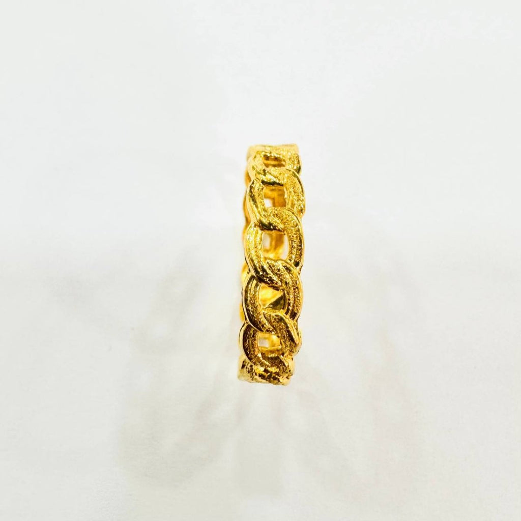 22k / 916 Gold Full Coco Ring Slim - Best Gold Shop 22k gold 22k gold ring 916 gold 916 gold