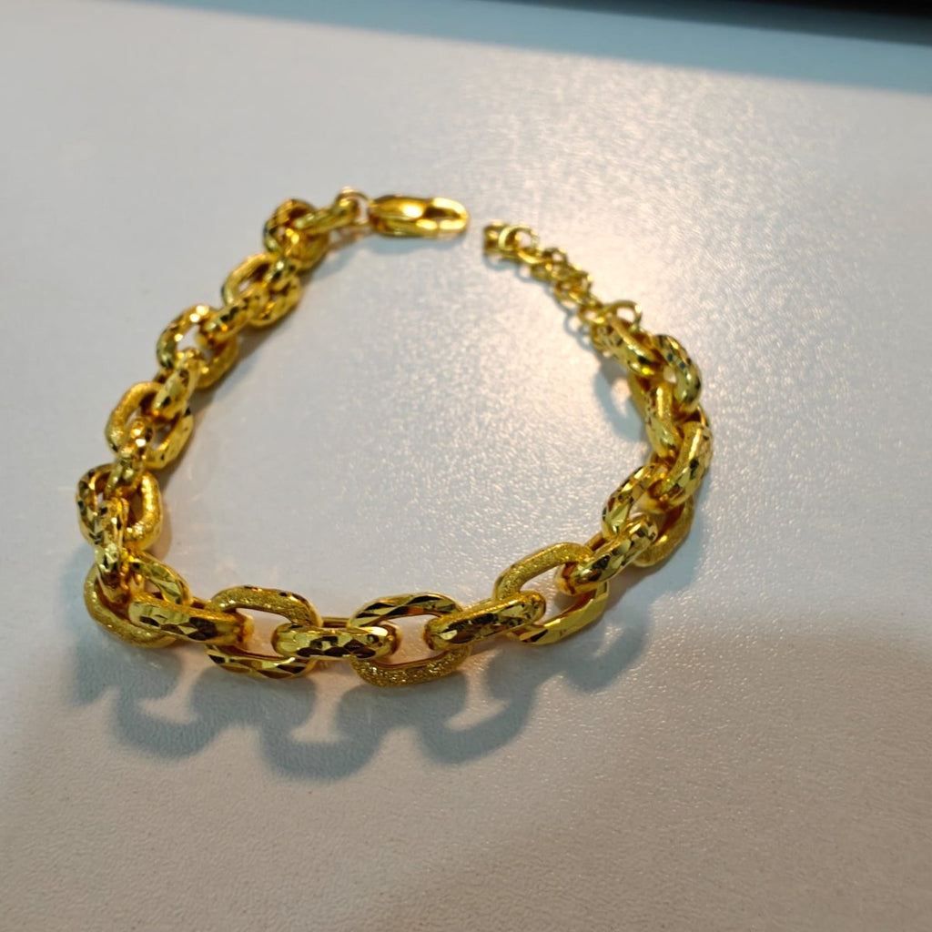 22k / 916 Gold Golden Anchor Link BraceletBraceletsBest Gold Shop