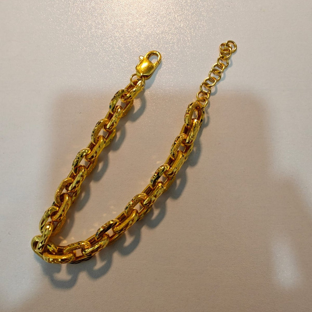 22k / 916 Gold Golden Anchor Link BraceletBraceletsBest Gold Shop