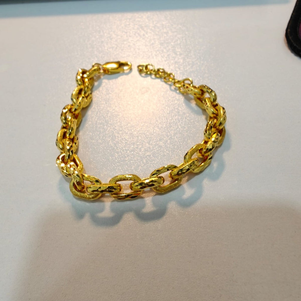 22k / 916 Gold Golden Anchor Link BraceletBraceletsBest Gold Shop