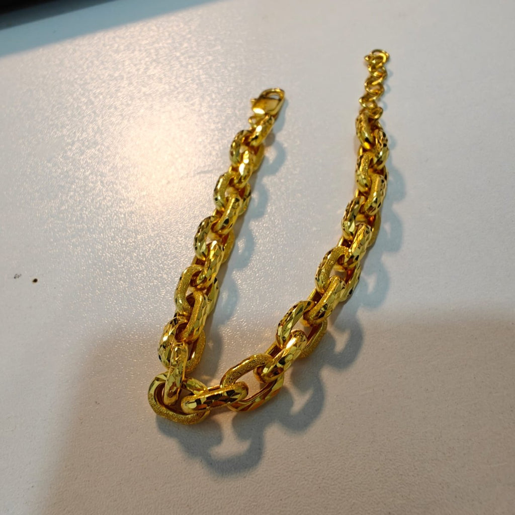 22k / 916 Gold Golden Anchor Link BraceletBraceletsBest Gold Shop