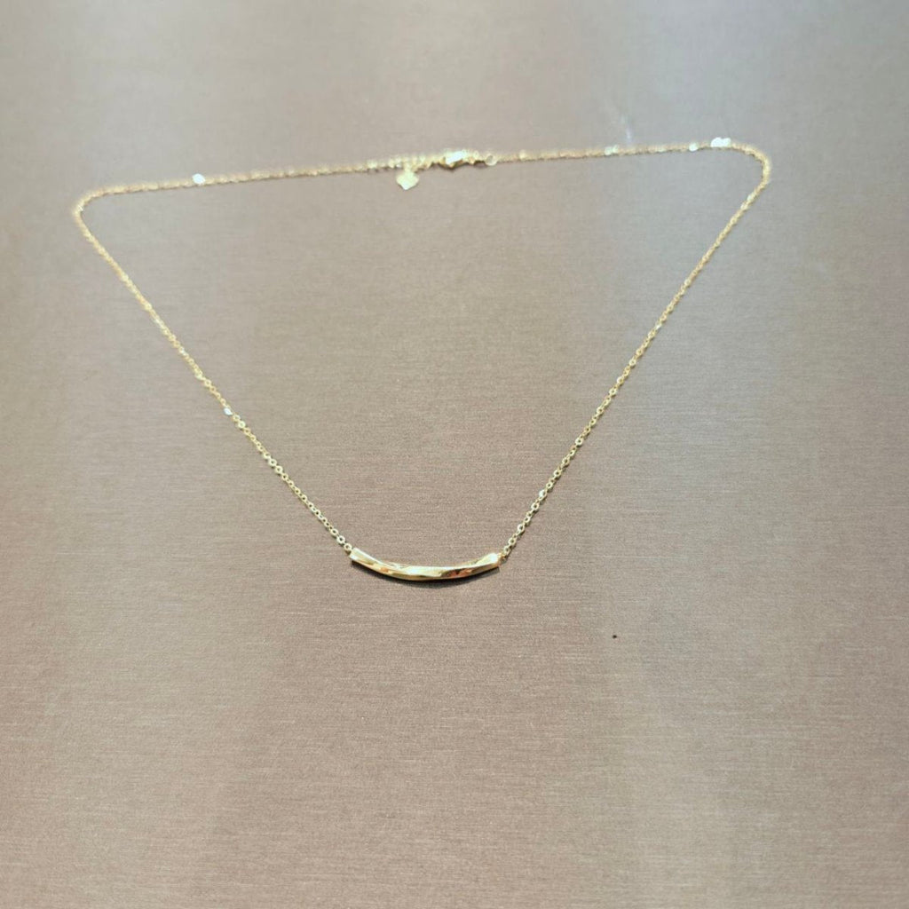 22k / 916 Gold Golden Arc Necklace - Best Gold Shop 22k gold 22k gold necklace 916 gold Necklaces