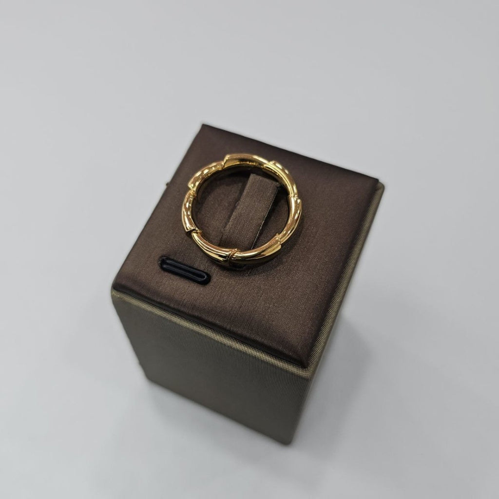 22k / 916 Gold Golden Buckle Ring by Best Gold Shop - Best Gold Shop 22k gold 22k gold ring 916 gold Rings