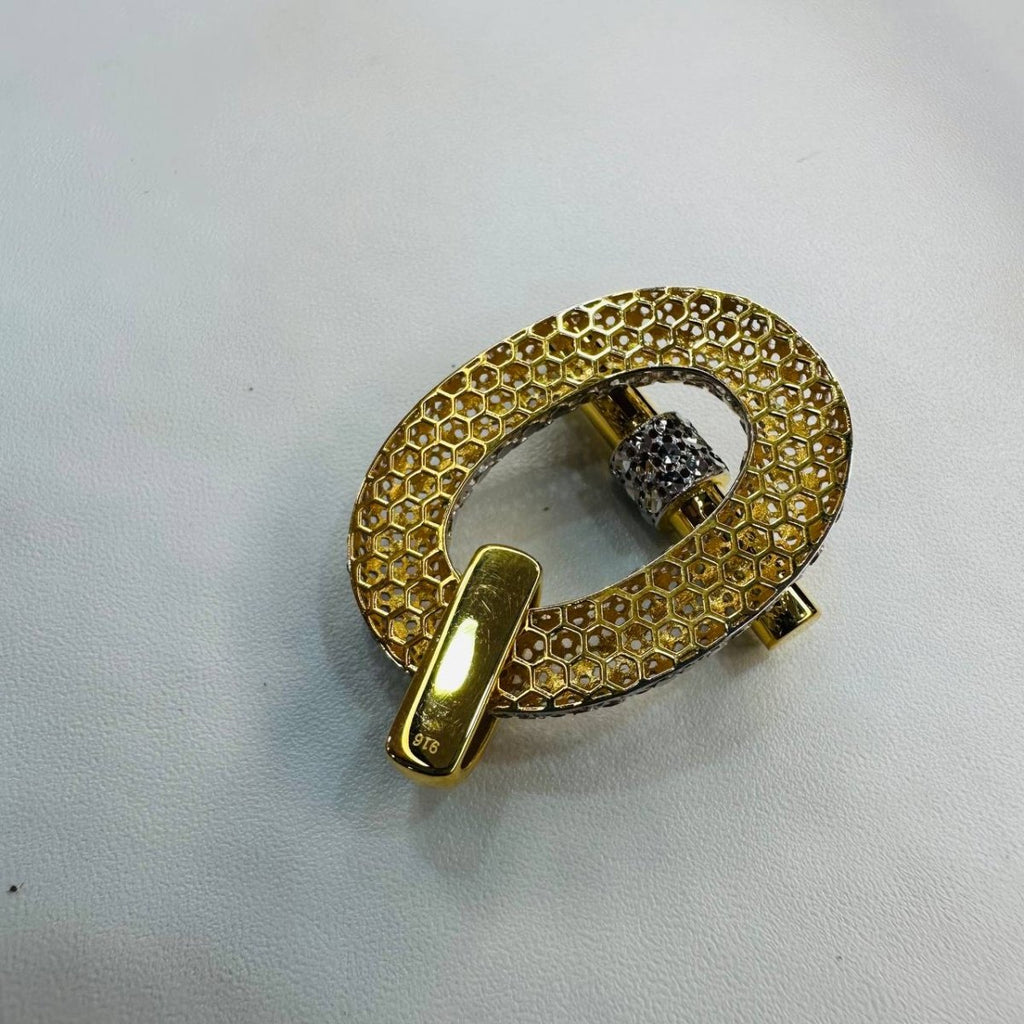 22k / 916 Gold Golden Eclipse Buckle PendantCharms & PendantsBest Gold Shop