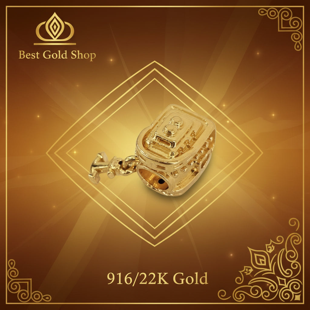 22K / 916 Gold Grandiose Charm Collection (0.36g – 0.38g)Charms & PendantsBest Gold Shop