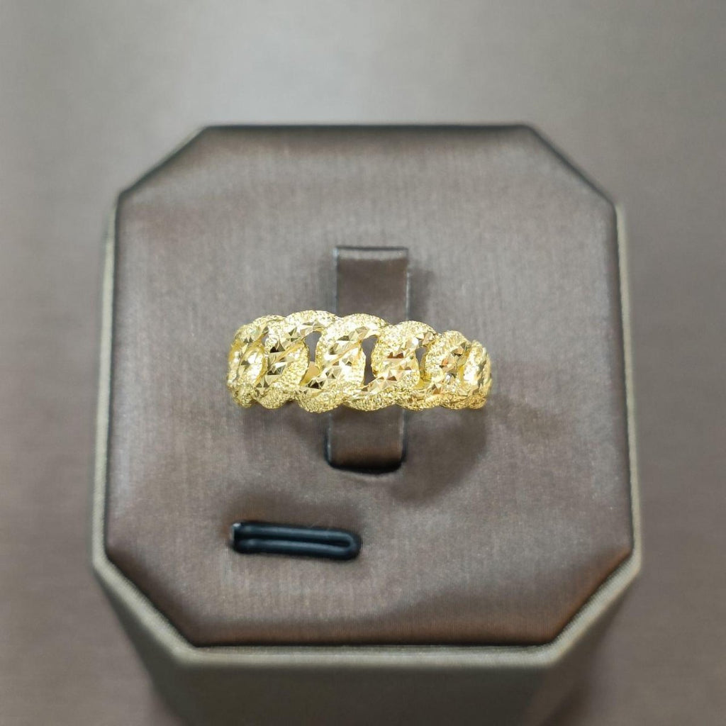 22k / 916 Gold Half Coco Ring V2 - Best Gold Shop 22k gold 22k gold ring 916 gold 916 gold