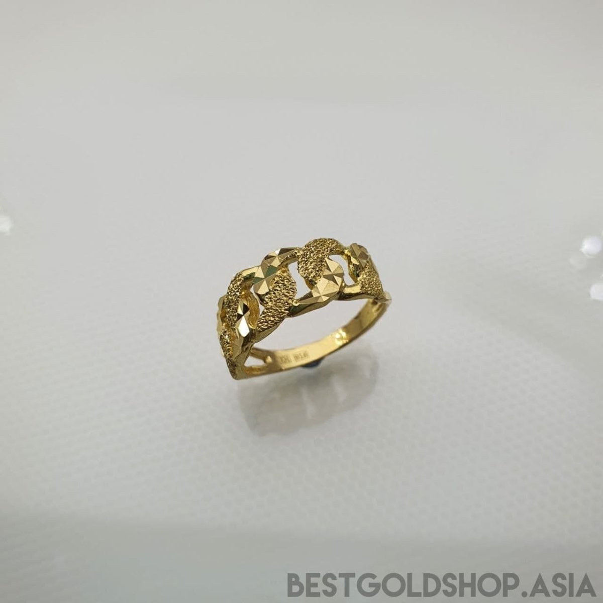 22k / 916 Gold Half Milo Ring - Best Gold Shop 22k gold 22k gold ring 916 gold 916 gold