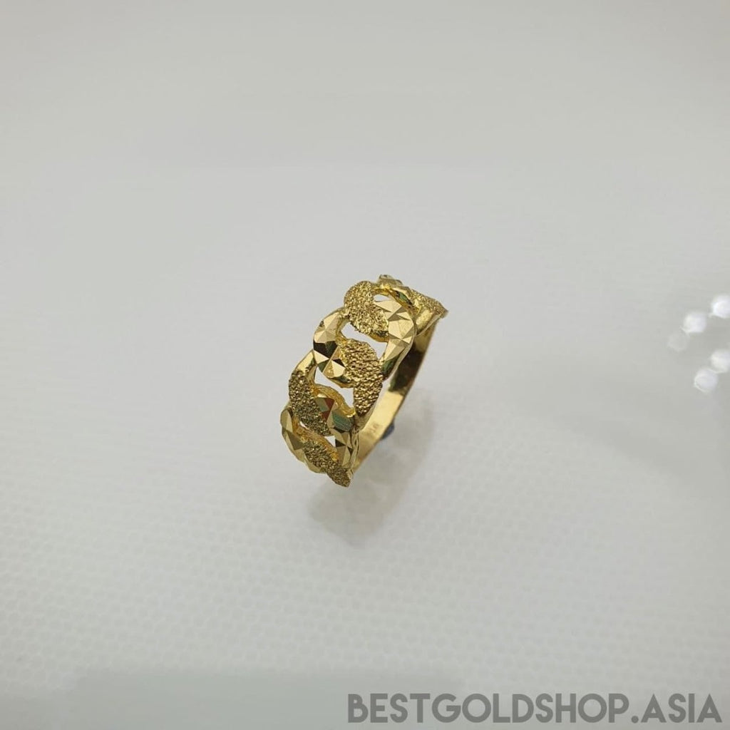 22k / 916 Gold Half Milo Ring - Best Gold Shop 22k gold 22k gold ring 916 gold 916 gold