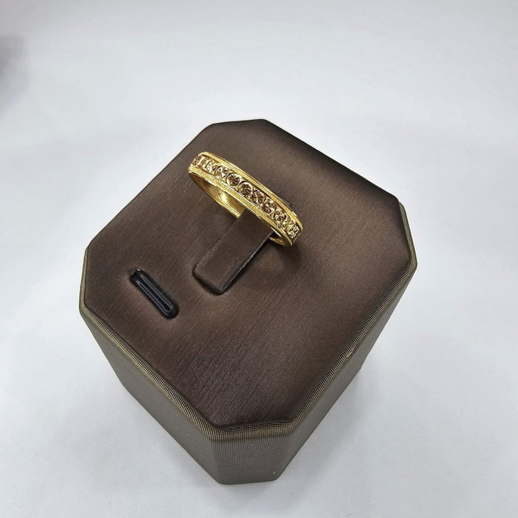 22k / 916 Gold Hollow Design Craving Ring V3 - Best Gold Shop 22k gold 22k gold ring 916 gold Rings