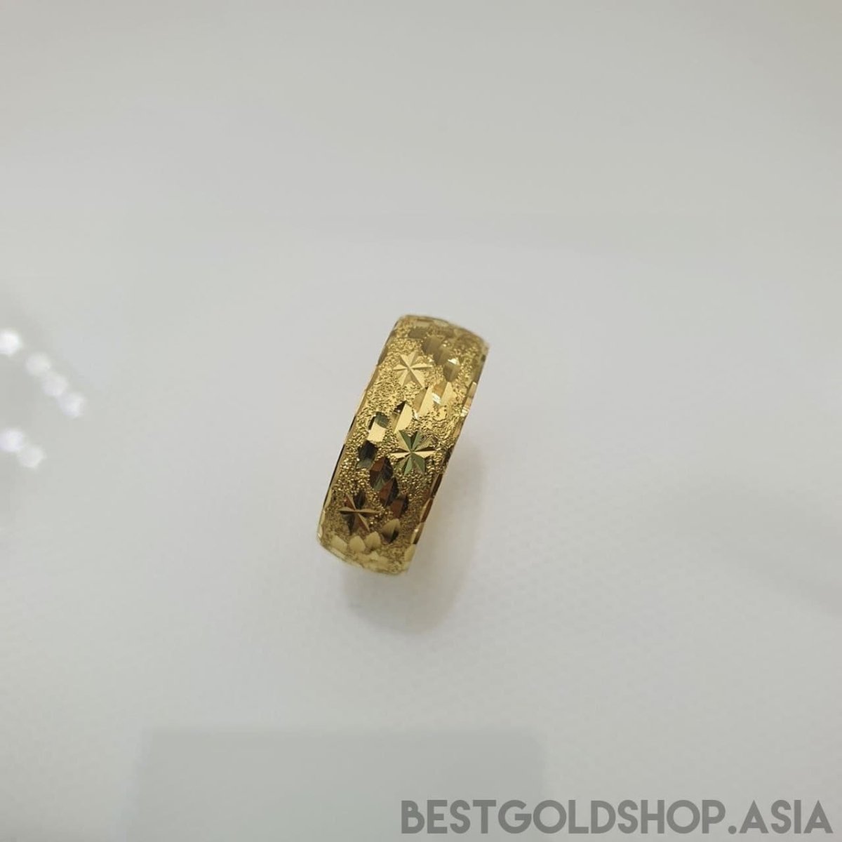 22k / 916 Gold Hollow Ring D5 - Best Gold Shop 916 gold