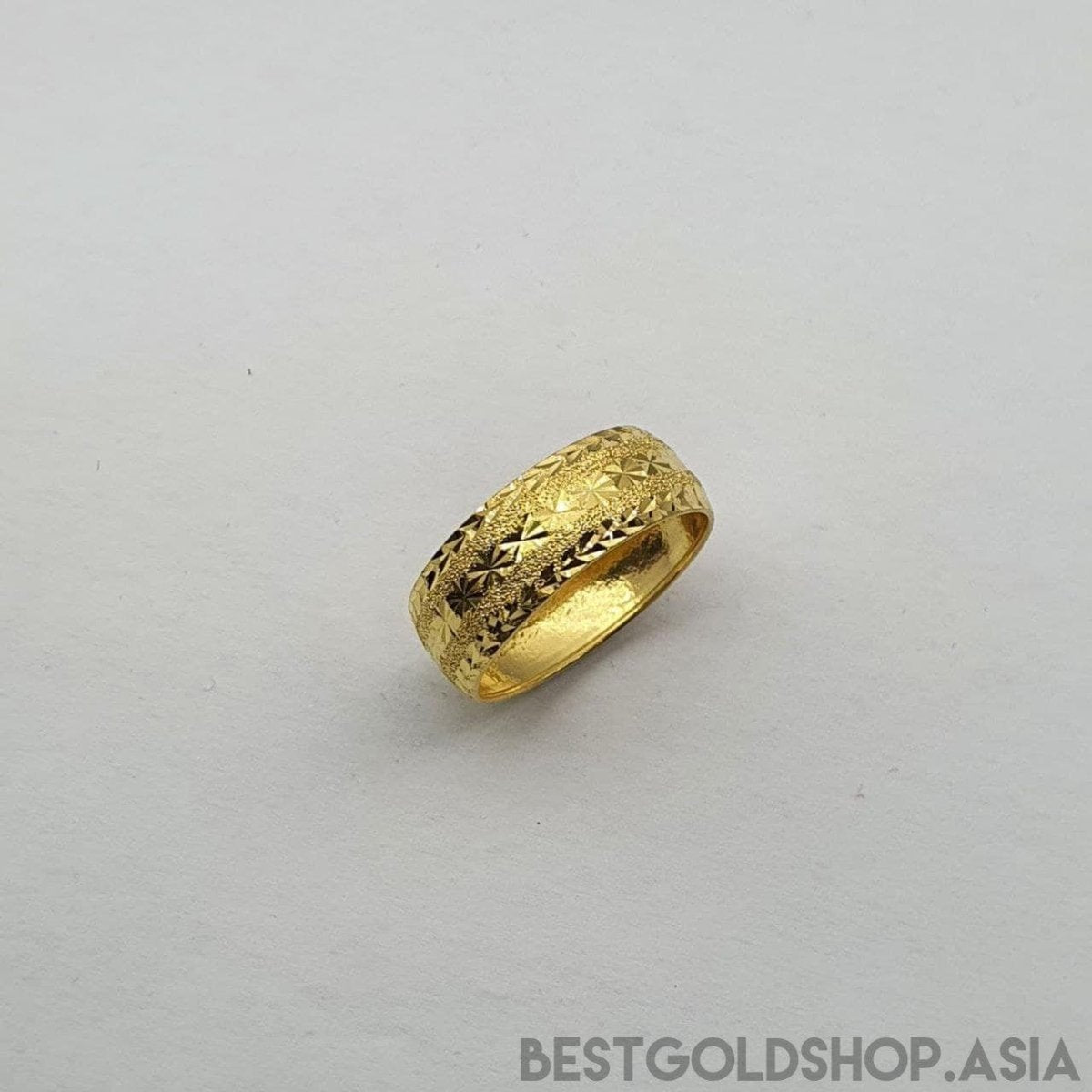 22k / 916 Gold Hollow ring Design 5 - Best Gold Shop 22k gold 22k gold ring 916 gold 916 gold