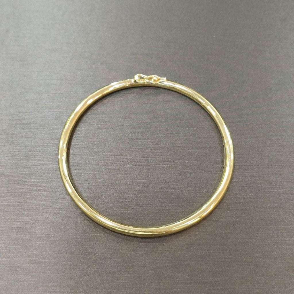 22k / 916 Gold Hollow Shiny Bangle - Best Gold Shop 22k gold 22k gold bangle 916 gold bangle