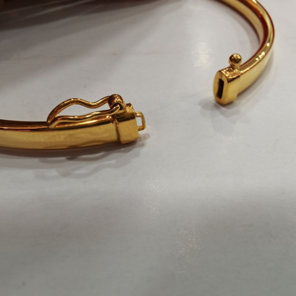 22k / 916 Gold Hollow Shiny Bangle by Best Gold ShopBraceletsBest Gold Shop