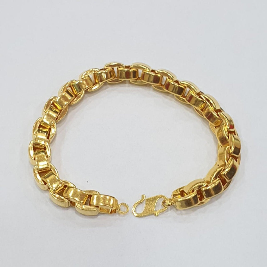 22k / 916 Gold Hollow Wan Zi Bracelet New Design - Best Gold Shop 22k gold 22k gold bracelet 916 gold 916 gold