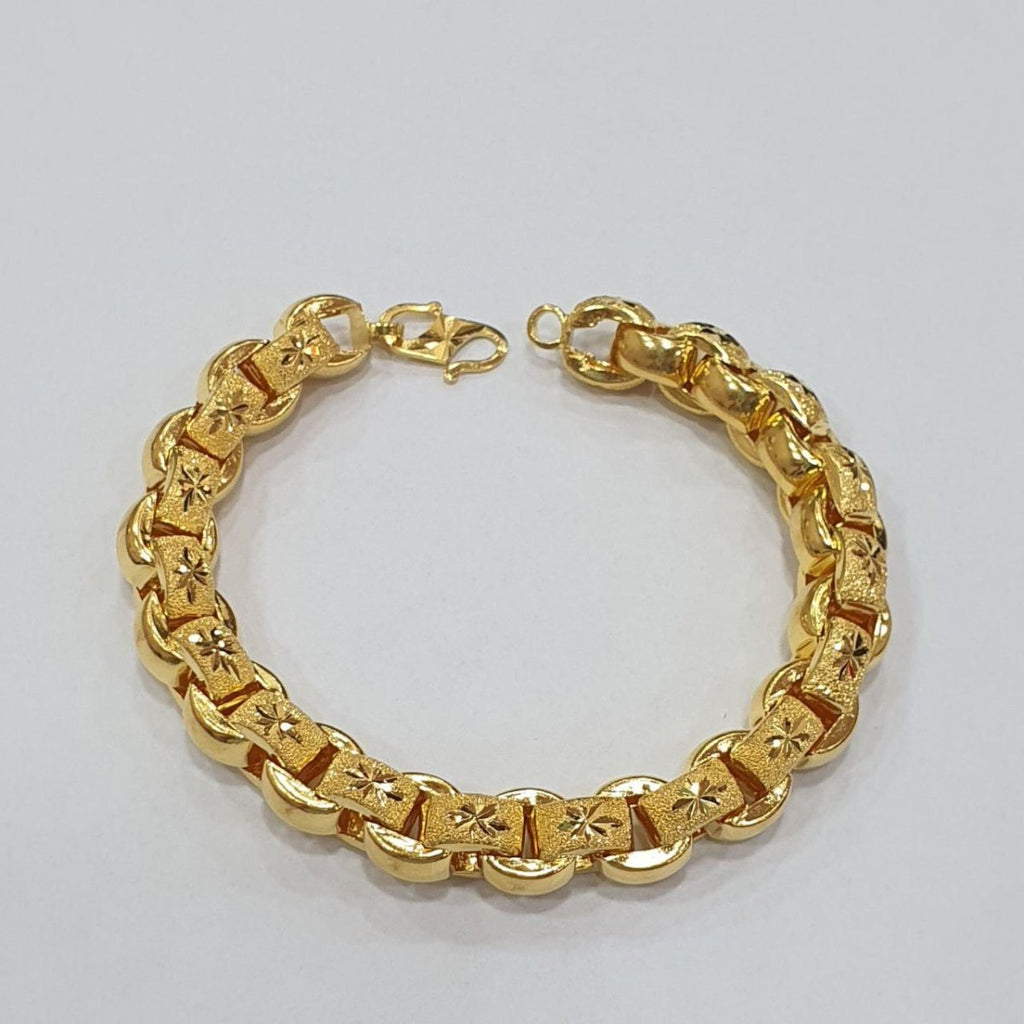 22k / 916 Gold Hollow Wan Zi Bracelet New Design - Best Gold Shop 22k gold 22k gold bracelet 916 gold 916 gold