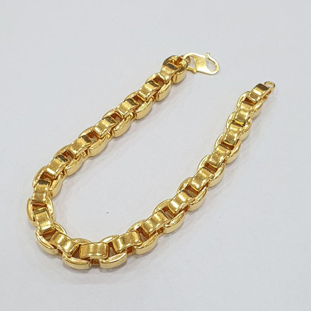 22k / 916 Gold Hollow Wan Zi Bracelet New Design - Best Gold Shop 22k gold 22k gold bracelet 916 gold 916 gold