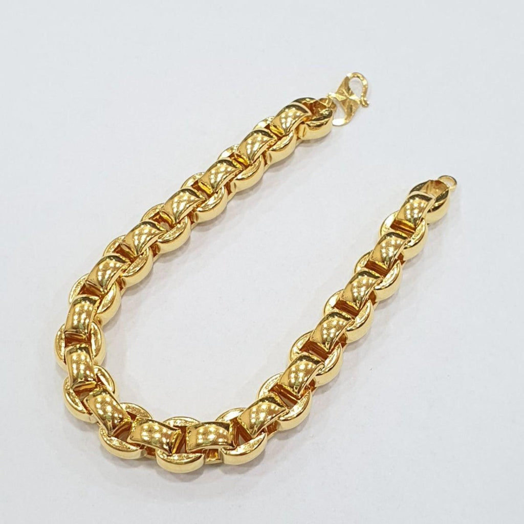 22k / 916 Gold Hollow Wan Zi Bracelet New Design - Best Gold Shop 22k gold 22k gold bracelet 916 gold 916 gold