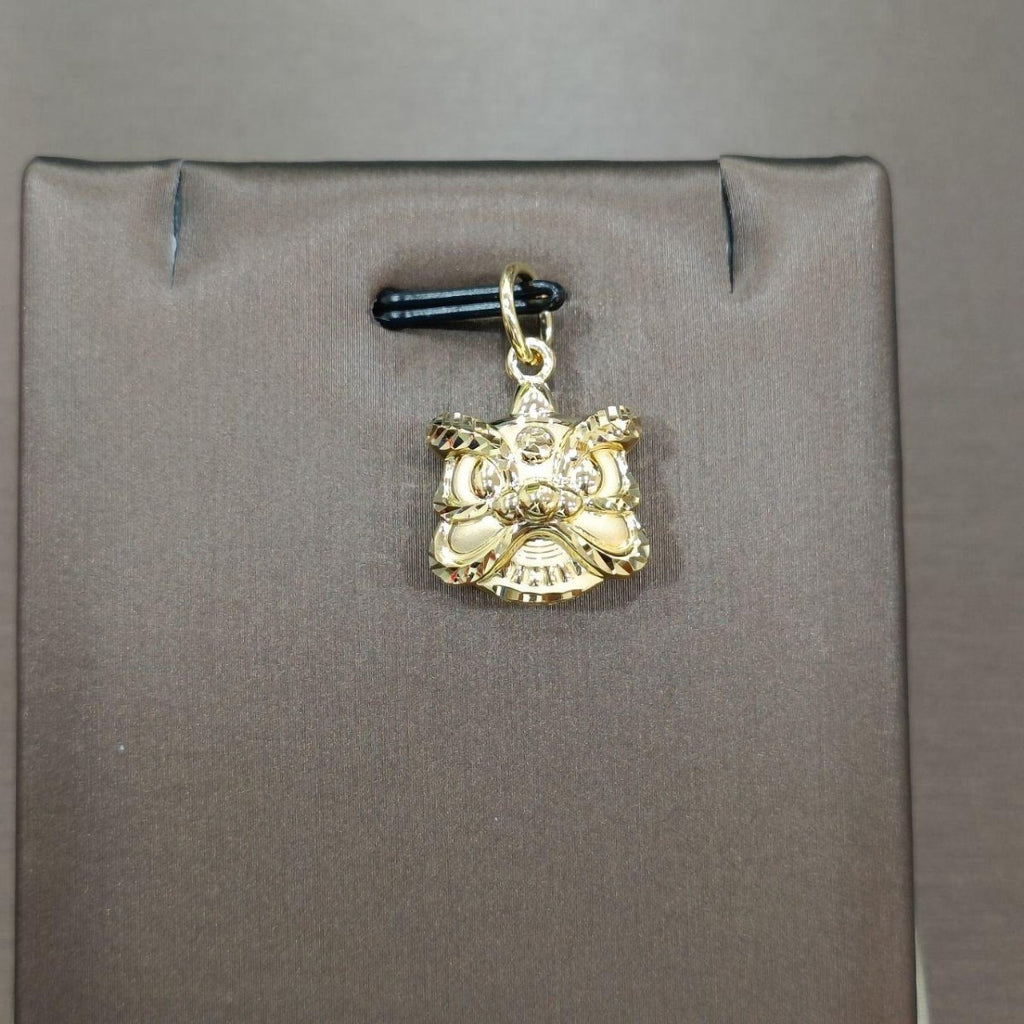 22k / 916 Gold Lion Dance Pendant (Big) - Best Gold Shop 22k gold 22k gold pendant 916 gold 916 gold