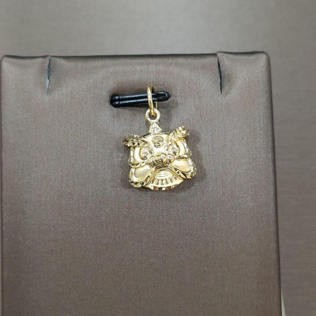 22k / 916 Gold Lion Dance Pendant (Big) - Best Gold Shop 22k gold 22k gold pendant 916 gold 916 gold