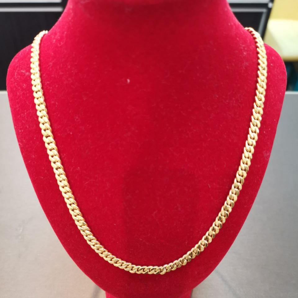 22k / 916 Gold Milo / Cowboy Necklace - Best Gold Shop 22k gold 22k gold chain 22k gold necklace Necklaces