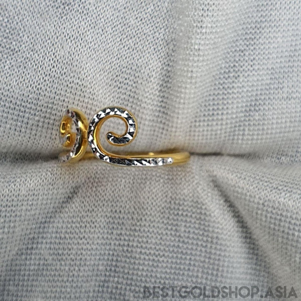 22k / 916 Gold Monkey King ring 2 Tone - Best Gold Shop 22k gold 22k gold ring 916 gold 916 gold