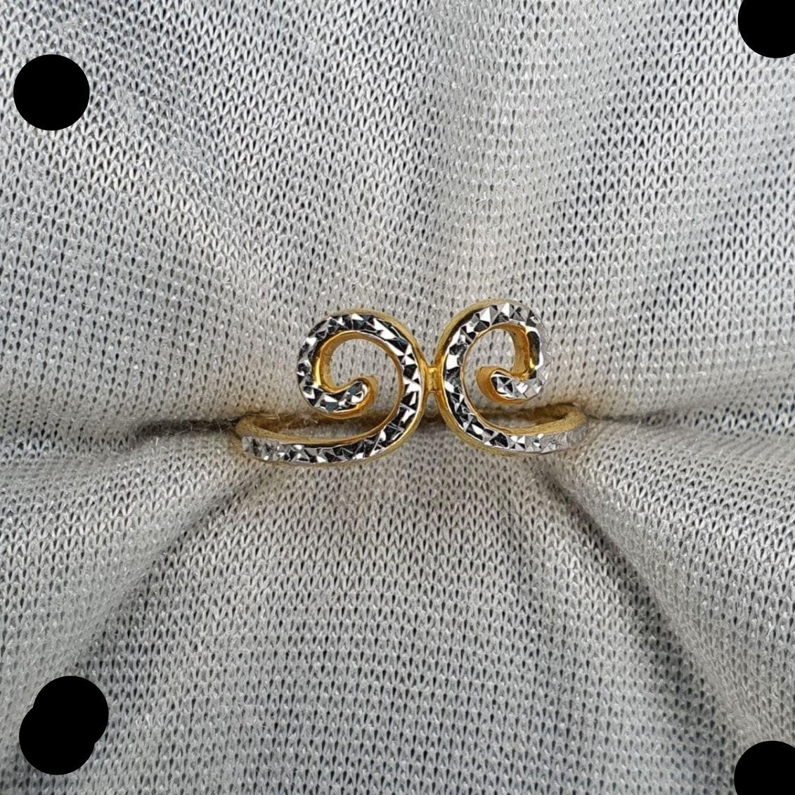22k / 916 Gold Monkey King ring 2 Tone by Best Gold ShopRingsBest Gold Shop
