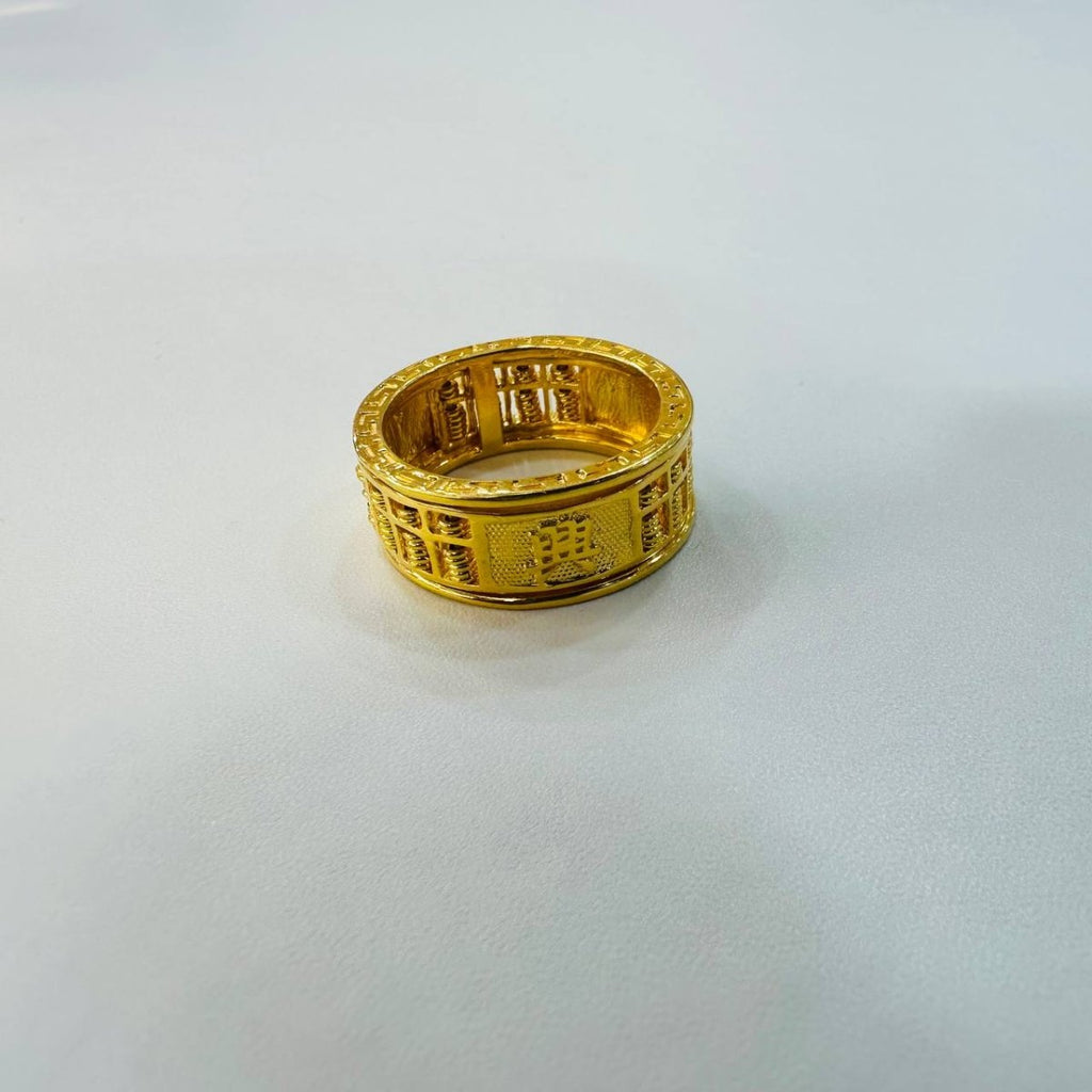 22k / 916 Gold Movable Full Abacus Ring Heng Ong Huat V2 by Best Gold Shop - Best Gold Shop 22k gold 22k gold ring 916 gold Rings