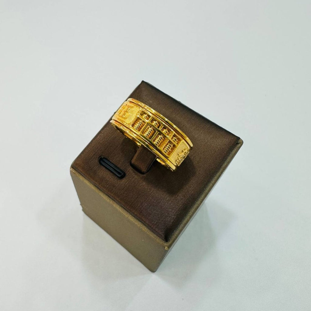 22k / 916 Gold Movable Full Abacus Ring Heng Ong Huat V2 by Best Gold Shop - Best Gold Shop 22k gold 22k gold ring 916 gold Rings