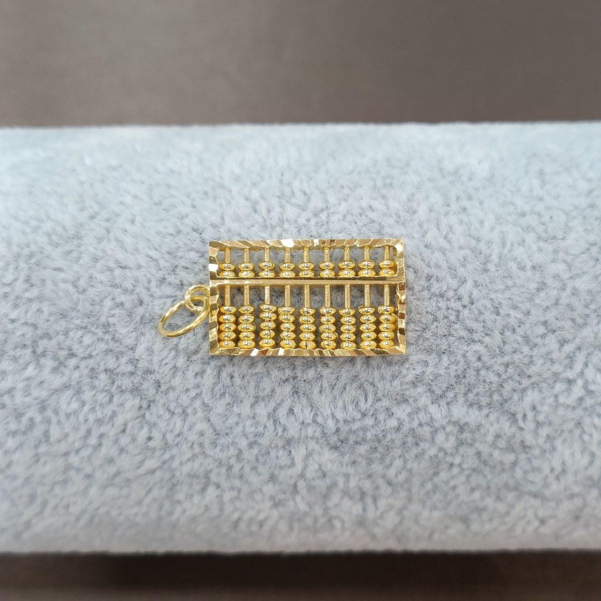 22k / 916 Gold Rectangle abacus pendant - Best Gold Shop 22k gold 22k Gold Charms 22k gold pendant Charms & Pendants