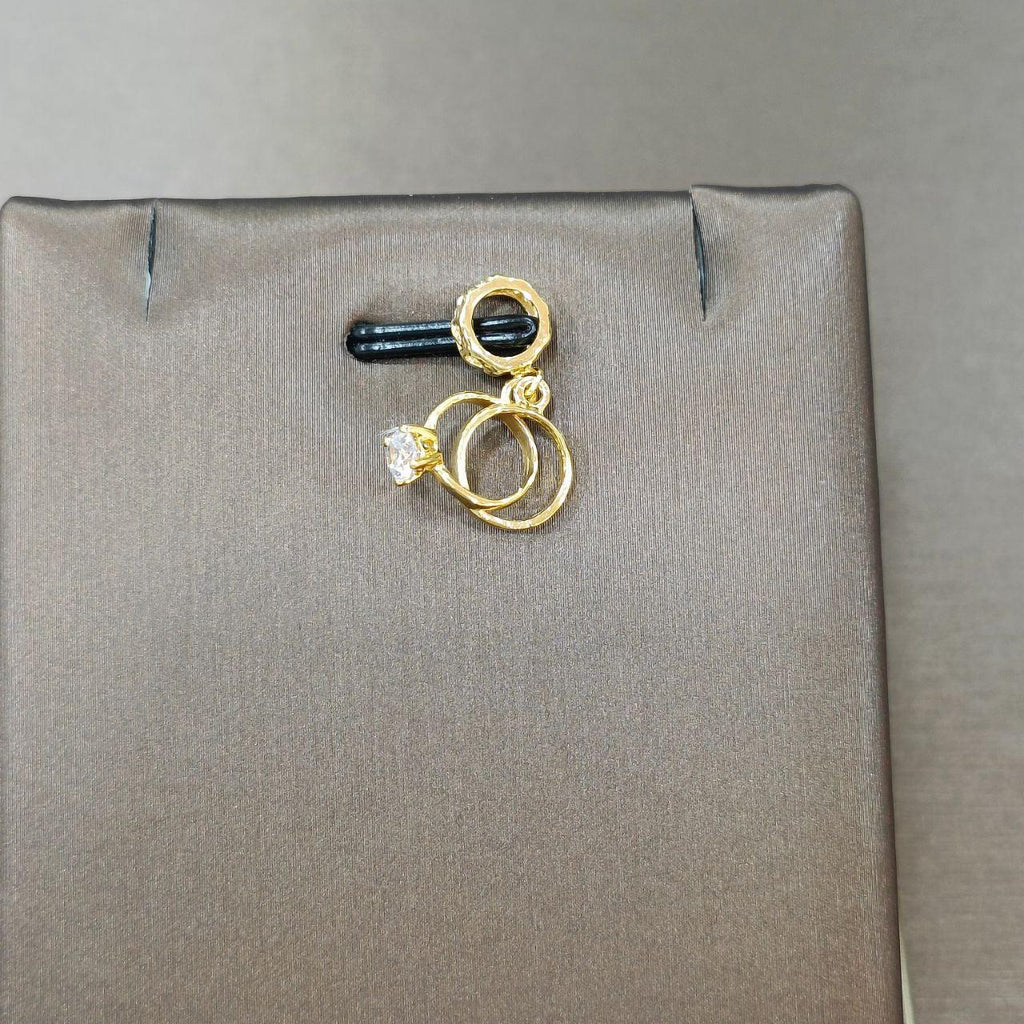 22k / 916 Gold Ring Charm V2 - Best Gold Shop 22k gold 22k Gold Charms 916 gold 916 gold