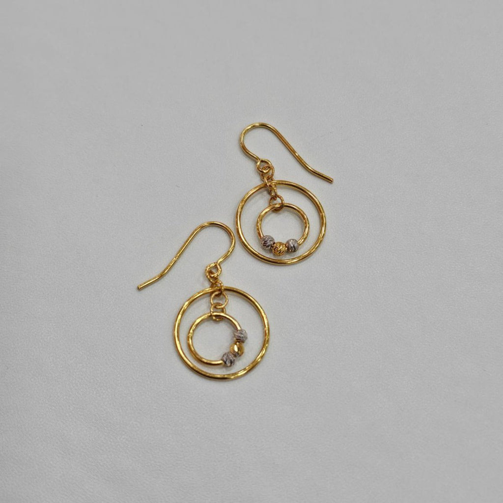 22k / 916 Gold Ring Fish hook Earring by Best Gold Shop - Best Gold Shop 22k gold 22k gold earring 916 gold Earrings